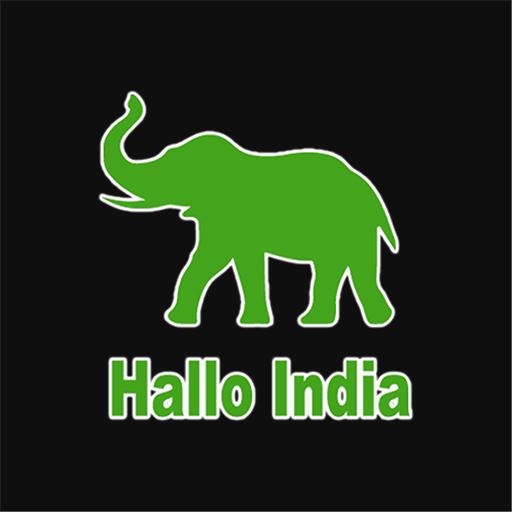 Hallo India & Pizza Town logo