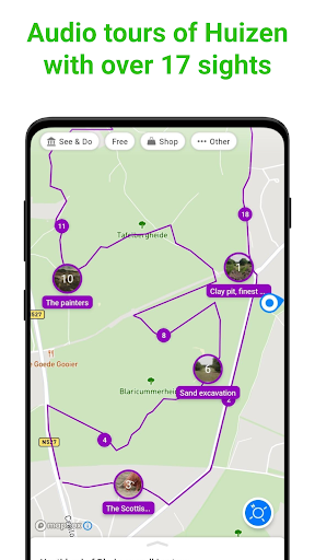 Android application Huizen Tour Guide:SmartGuide screenshort