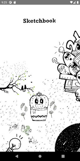 Android application Draw Colors : Sketchbook screenshort
