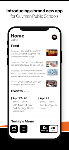Android application Guymon Public Schools screenshort