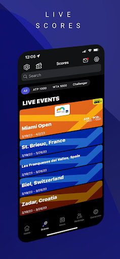 TennisONE - Tennis Live Scores Screen 2