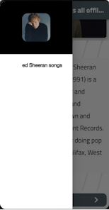 Captura de Pantalla 5 Ed songs Sheeran all offline android