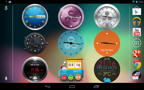 Beautiful Clock Widgets For PC installation