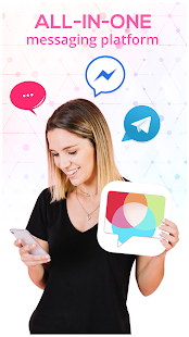 Disa - Message hub for SMS, Telegram, FB Messenger Screenshot