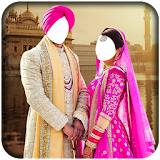Sikh Couple Photo Suit New icon