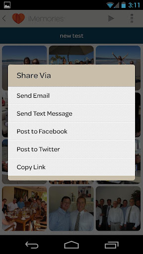 iMemories Screen 3