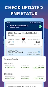 Railway confirm ticket app online