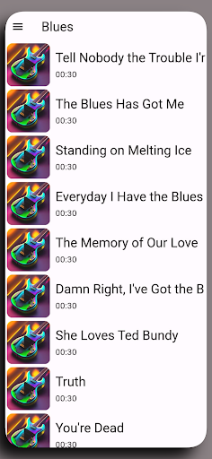 Blues Music Ringtones Screen 3