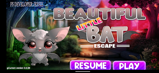 Beautiful Little Bat Escape