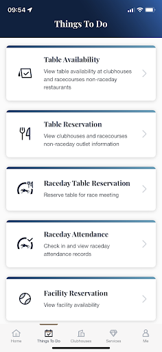 HKJC Members Mobile App Screen 2