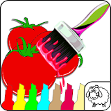Fruits Coloring Book Game icon