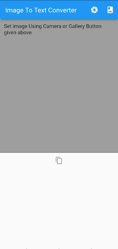 Android application Image to Text Offline Converte screenshort