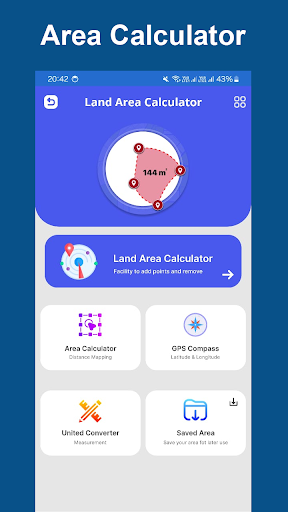 Land Area Calculator