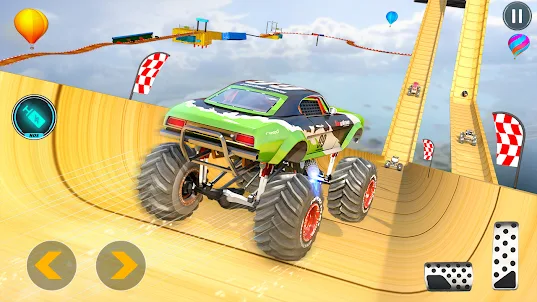 Monster Truck Stunts:Car Games