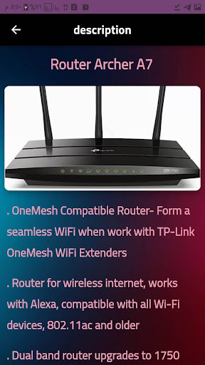 Router Archer A7 guide Screen 3