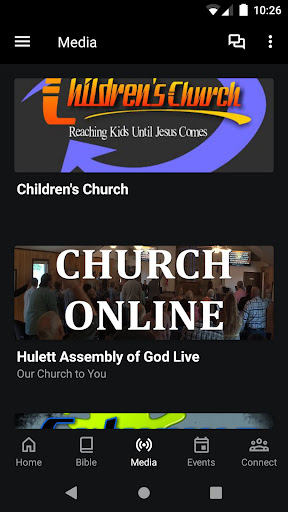 Hulett Assembly of God Screen 2