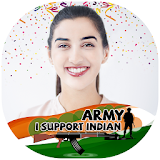 Support Indian Army DP Maker icon