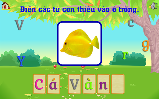 Screenshot of Day Be Hoc Chu Cai - Hoc So
