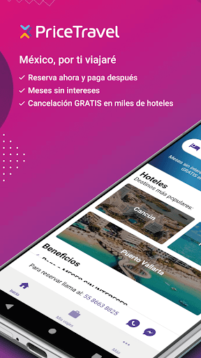 Android application PriceTravel screenshort