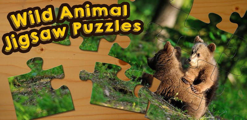 Puzzlespiel mit Tieren Kinder