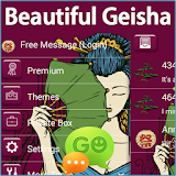 GO SMS Beautiful Geisha icon