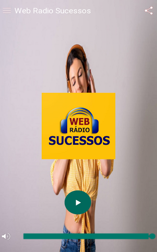 Android application Web Radio Sucessos screenshort