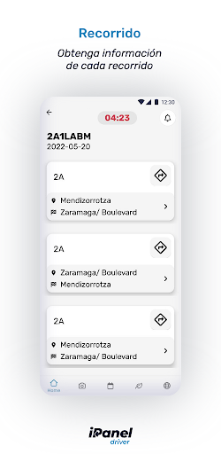 iPanel driver Screen 2
