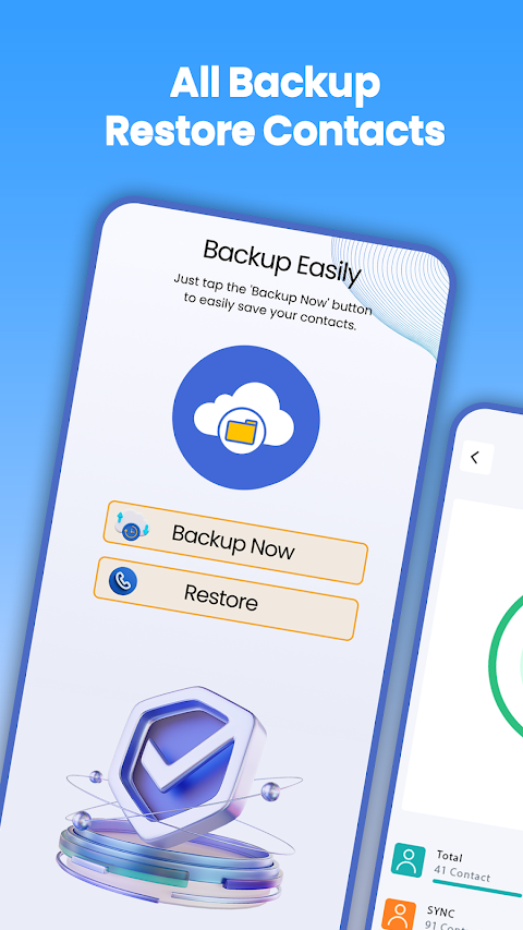 Recover My Contacts: Backupのおすすめ画像1