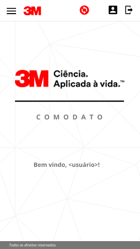 Android application 3M Comodato screenshort