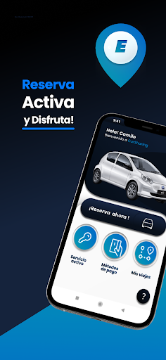Android application Equirent Carsharing screenshort