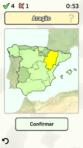 Visualização do aplicativo