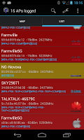 screenshot of WiFi Tracker