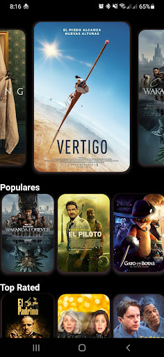 Android application MovieBill screenshort