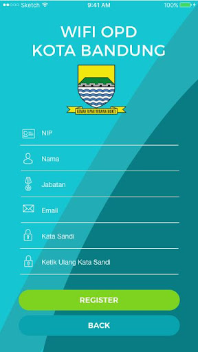 WiFi OPD Kota Bandung Screen 2