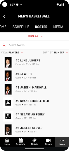 Screenshot of Omaha Mavericks