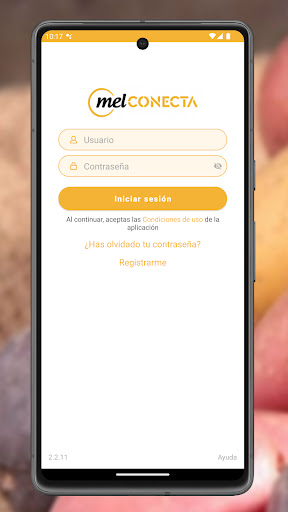 Android application Melconecta screenshort