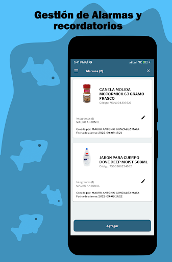 Android application DORY screenshort