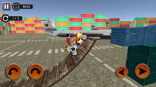 Modern Crazy Motor Bike Tricky Stunt Game  screenshots 4
