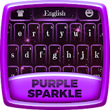 Dark Purple Sparkle Keyboard Theme icon