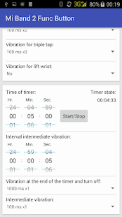 Func Button for Mi Band 2 Screenshot