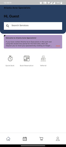 Android application Atlanta Acne Specialists screenshort