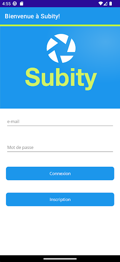 Android application Subity screenshort
