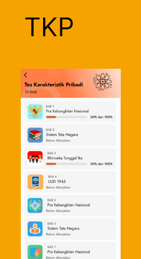 Android application Adzkia Tutoring Test Sihab screenshort