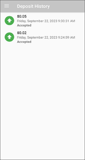 BNY Mellon Remote Deposit Screen 2