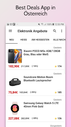 Android application Ubuy, Geizhals, Gomibo - AT screenshort