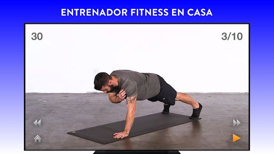 Entrenamientos Diarios Fitness Screenshot
