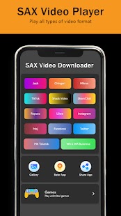 Sax Video | Video Downloader | Short Trending App Screenshot