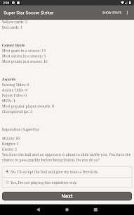 Super Star Soccer Striker MOD APK (Chapters Unlocked/Stats Boosted) 10