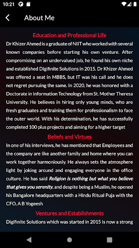 Dr Khizer Ahmed Screen 3