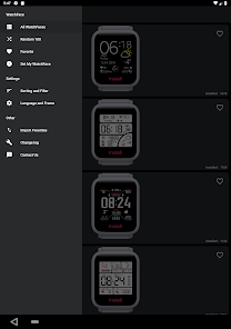 Screenshot 12 My WatchFace for Amazfit Bip android